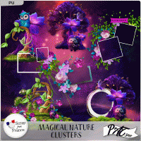 Magical Nature - Clusters by Pat Scrap