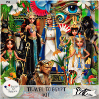 Travel to Egypt - Kit by Pat Scrap