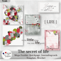 The secret of life by Jessica art-design * mega freebie *