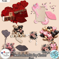 SWEET & ROMANTIC DAY CLUSTERS - FS by Disyas Designs