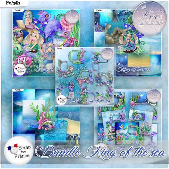 King of the sea Bundle (PU/S4H) by Bee Creation - Click Image to Close