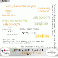 Hippity Hoppity Avenue by VanillaM Designs