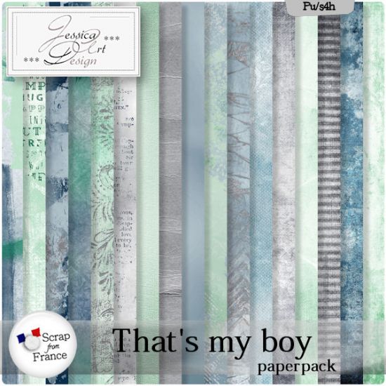 That's my boy * paperpack * by Jessica art-design - Click Image to Close
