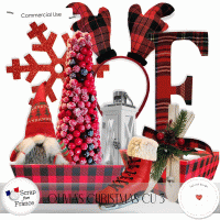 Olivia Christmas 2 CU by VanillaM Designs