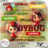 Ladybugs - WA by Pat Scrap