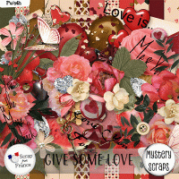 Give Some Love kit by Mystery Scraps