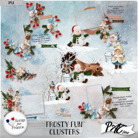 Frosty Fun - Clusters by Pat Scrap