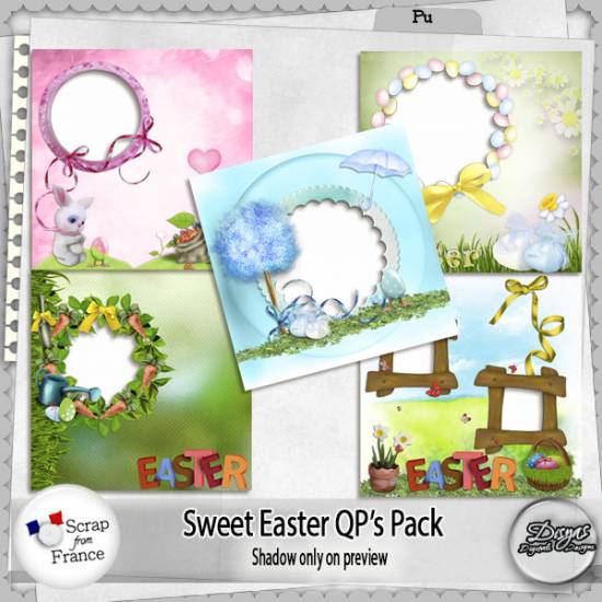 SWEET EASTER QUICKPAGE PACK FULL SIZE