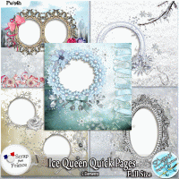 ICE QUEEN SCRAP KIT COLLECTION - FULL SIZE