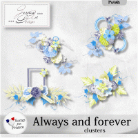 always and forever clusters by Jessica art-design