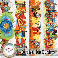 Carnival Fun Borders By Crystals Creations