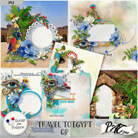 Travel to Egypt - QP by Pat Scrap