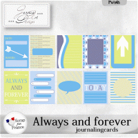 always and forever journalingcards by Jessica art-design