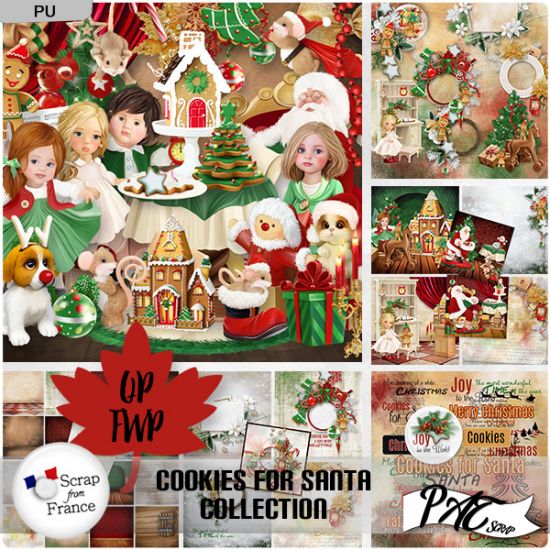 Cookies for Santa - Collection by Pat Scrap - Click Image to Close