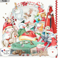 Christmas bells by VanillaM Designs