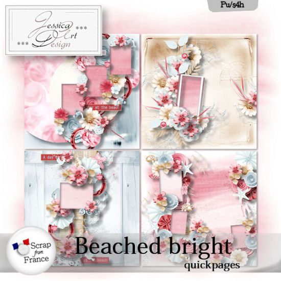 Beached bright quickpages by Jessica art-design - Click Image to Close
