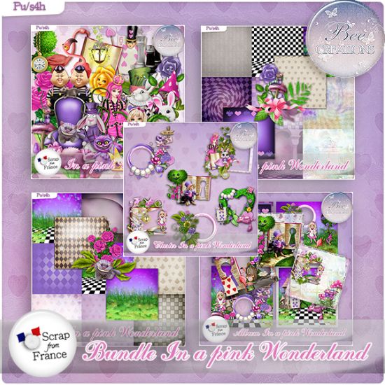 In a pink Wonderland Bundle (PU/S4H) by Bee Creation - Click Image to Close