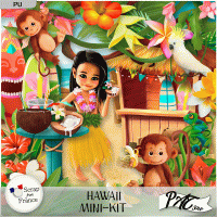 Hawaii - Mini-Kit by Pat Scrap