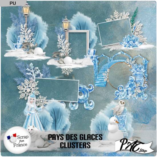 Pays des Glaces - Clusters by Pat Scrap