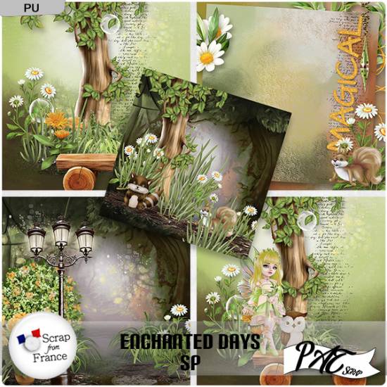 Enchanted Days - SP by Pat Scrap