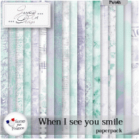 When I see you smile * paperpack * by Jessica art-design