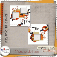 Marche de noel - Template pack by Christaly