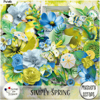 Simply Spring Kit by Mystery Scraps