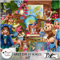First Day of School - Kit by Pat Scrap
