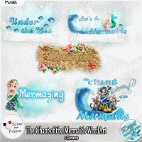 THE CHANT OF THE MERMAIDS WORDART - FULL SIZE