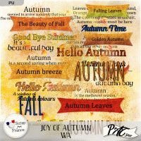 Joy of Autumn - WA by Pat Scrap