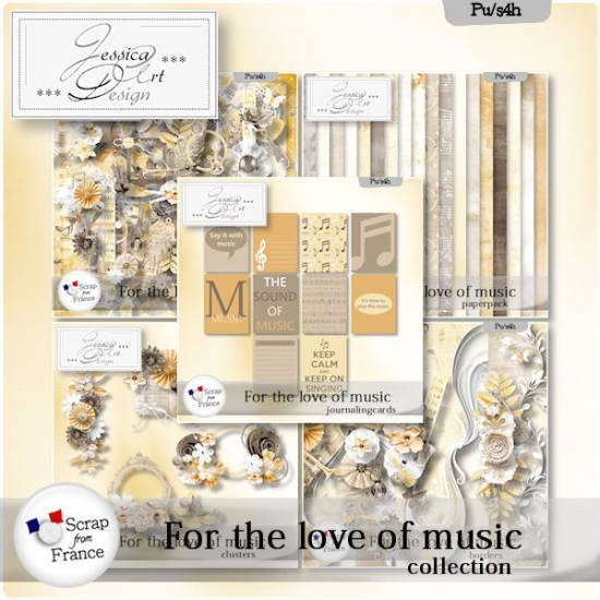For the love of music collection by Jessica art-design