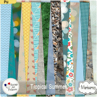 Tropical Summer - kit by Mariscrap