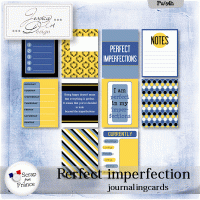 Perfect imperfections journalingcards by Jessica art-design