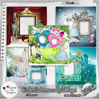 CINDERELLA ROMANCE QUICK PAGE PACK - FULL SIZE