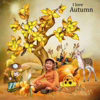 Enjoying Autumn Magic - Kit by Pat Scrap (PU)