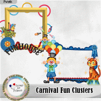 Carnival Fun Clusters By Crystals Creations