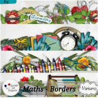 Maths - borders by Mariscrap