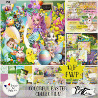 Colorful Easter - Collection by Pat Scrap
