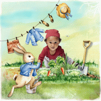 The tale of Peter Rabbit by VanillaM Designs