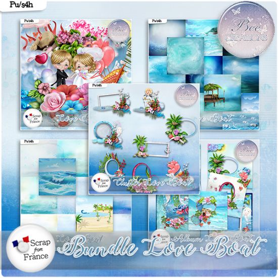 Love Boat Bundle (PU/S4H) by Bee Creation - Click Image to Close
