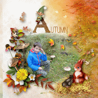 Autumn With The Stars - Kit by Pat Scrap
