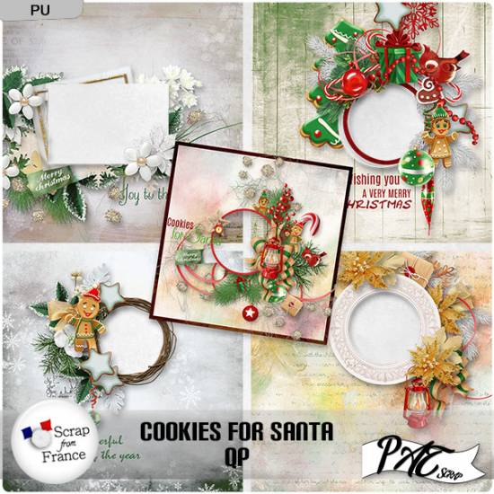 Cookies for Santa - QP by Pat Scrap