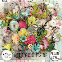Let's go Outside kit by Mystery Scraps