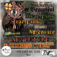 Steampunk Time - WA by Pat Scrap
