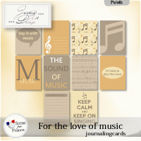 For the love of music journalingcards by Jessica art-design