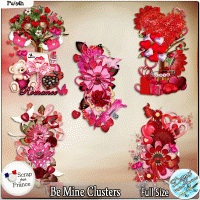 BE MINE CLUSTERS - FULL SIZE