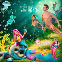 Mermaids Party - Kit by Pat Scrap