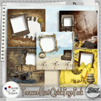TREASURE HUNT QUICK PAGE PACK - FULL SIZE