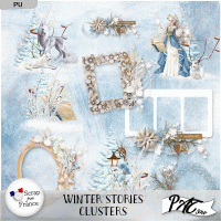 Winter Stories - Clusters by Pat Scrap