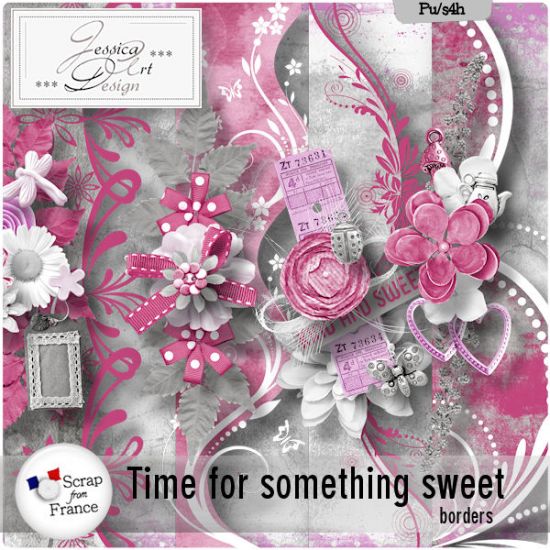 Time for something sweet * borders * by Jessica art-design - Click Image to Close